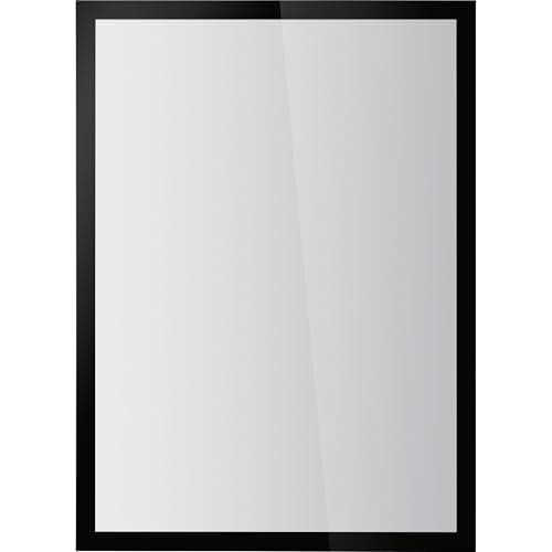 Image of Durable DURAFRAME SUN Static-Cling Magnetic Frame | A3 Format in Black | Pack of 2 Frames | UV and Heat Resistant | Ideal for Retail Shop Windows