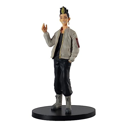 Image of Banpresto – Shuji Hanma Tokyo Revengers Action Figure, 19 cm, Multicoloured