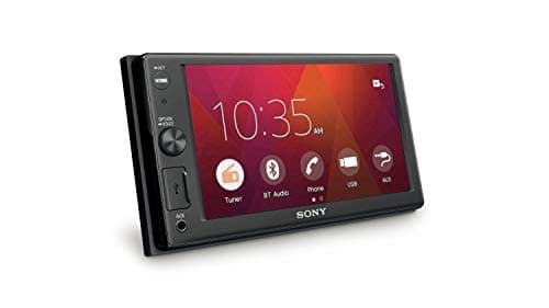 Image of Sony XAV-AX1000 Media Receiver (6.2 Inch, with Bluetooth and Apple CarPlay) - Black