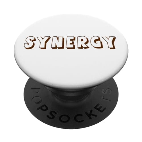Image of Synergy T Shirt TShirt Team Building Gym Muscle Men Women PopSockets Swappable PopGrip