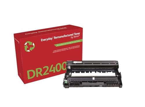 Image of Everyday by Xerox Compatible Brother DR2400 Black Drum, Standard Capacity, Remanufactured