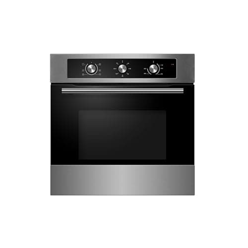 Image of Cookology COF600SS Built-in Electric Single Fan Oven in Stainless Steel - 65 Litre Capacity - Easy Programmable Timer - Minute Minder