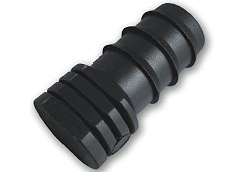 Image of IRRIGA® Pipe Fitting: 13mm Stop end (Pack of 5), Barbed Connector Plug for Standard Automatic Garden Irrigation Pipe