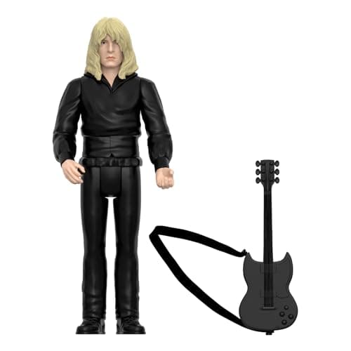 Image of Super7 Spinal Tap Reaction Figures Wave 02 - David St. Hubbins (None More Black) Action Figure