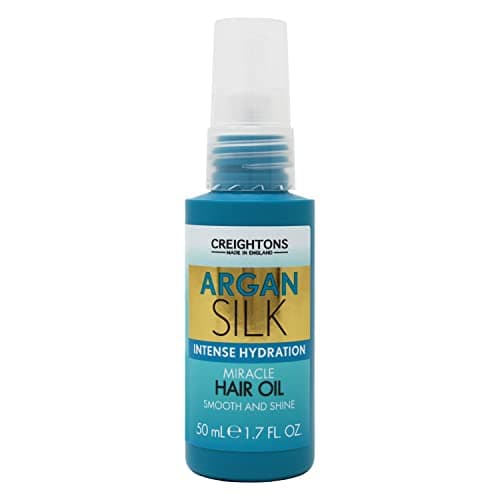 Image of Creightons Argan Silk Intense Hydration Miracle Hair Oil (50ml) - Infused with Argan Oil which is rich in Antioxidants. Suitable for all hair types.