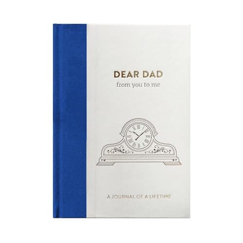 Image of Dear Dad, From You To Me: Luxury Memory Journal of a Lifetime to capture his stories and precious memories forever: Hardback book with 60 guided questions