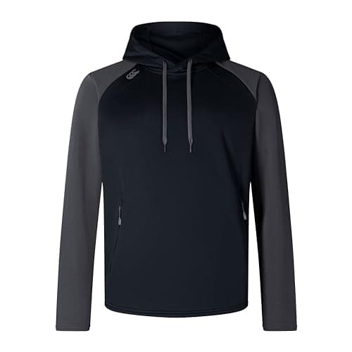 Image of Canterbury Adult Unisex Elite Training Hoody | Comfortable | Warm Hoodie, Black, L