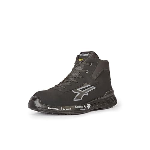 Image of Upower Parker Light Safety Boot Esd Black Size 8