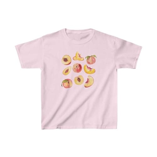 Image of SANSIWU Women Y2k Short Sleeve Crop Top T-Shirts Casual Cute Graphic Print Baby Tee Summer E-Girls Grunge Aesthetic Tee Shirts (H-04, L)