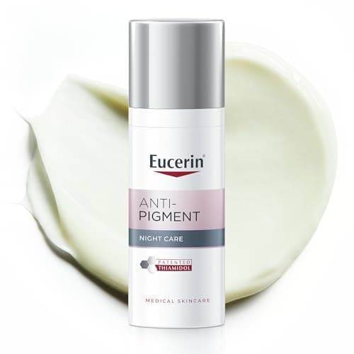 Image of Eucerin Anti-Pigment Night Cream 50ml, Enriched Face Cream to Reduce Appearance of Age Spots, Hyperpigmentation Treatment Formula with Thiamidol to Reduce Dark Spots