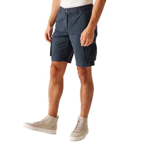 Image of Regatta Mens Shorebay II Combat Shorts Casual Summer Walking Navy