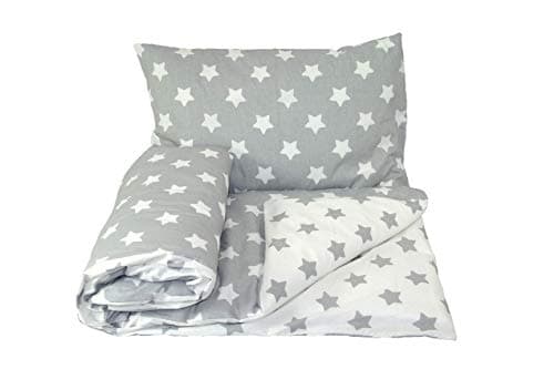 Image of Baby's Comfort Reversible 2pcs Baby Bedding Set DUVET COVER + PILLOWCASE (120x90cm for cots and cotbeds, 19)