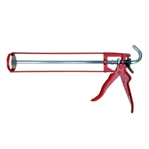 Image of 3C Sealants Cox Easiflow HD 10" Silicone Sealant Gun - Heavy Duty Manual Mastic Sealant Applicator for 290ml–400ml Tubes, Metal Frame, for Silicones, Adhesives, Polymers, Polyurethanes & Acrylics