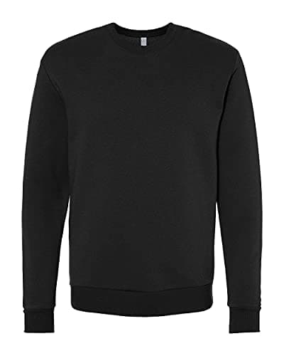 Image of Alternative Eco-Cozy Fleece Sweatshirt - Black - Large