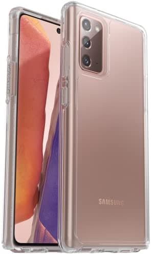 Image of OtterBox Symmetry Clear Series Case for Samsung Galaxy Note 20 5G (ONLY - NOT Ultra) Non-Retail Packaging - Clear