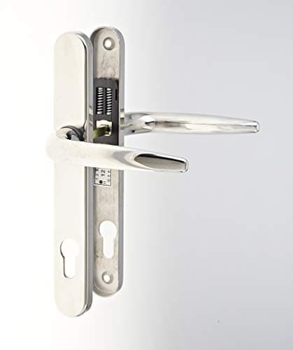 Image of Yale Essentials Long Backplate Door Handle - Chrome
