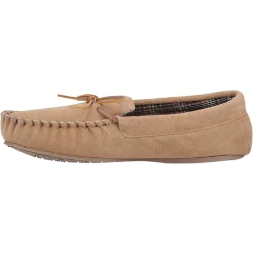 Image of Hush Puppies Male Clyde Slippers, Tan, 11