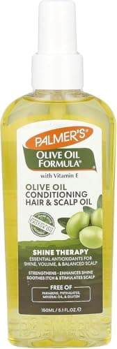 Image of Palmer Olive Oil Formula Conditioning Hair & Scalp Oil Spray, Shine Therapy, with Vitamin E, 150ml