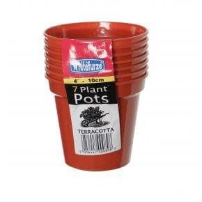 Image of 2x 7 10cm Plant Pots
