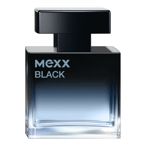 Image of Mexx Black Man Eau de Toilette - Woody Aquatic Mens Fragrance 30ml