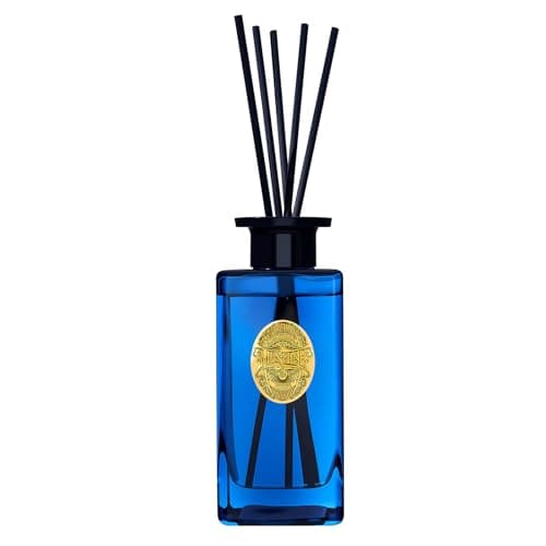 Image of M&SENSE Luxury Large Reed Diffuser 300ml, Midsummer Evening Scented with Natural Essential Oils, Long Lasting with 7 Sticks, Non-Toxic Home Fragrance for Bedroom, Bathroom Decor, Elegant Glass Bottle