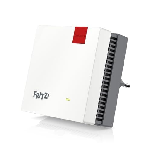Image of FRITZ! Repeater 1700 Edition International (Wi-Fi 7 with speeds up to 3,600 Mbps, compact and powerful, innovative WLAN mesh, easy setup, maximum security standard