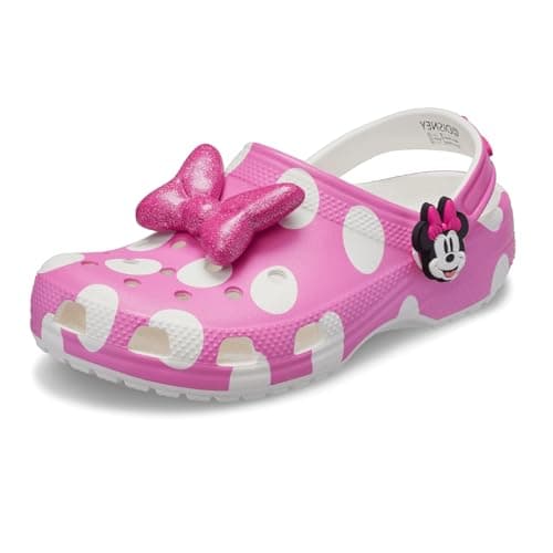 Image of Crocs Unisex Kids, Minnie Mouse Classic Clog K, Multi, 2 UK