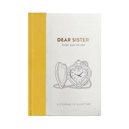 Image of Dear Sister, From You To Me: Luxury Memory Journal of a Lifetime to capture her stories and precious memories forever: Hardback book with 60 guided questions