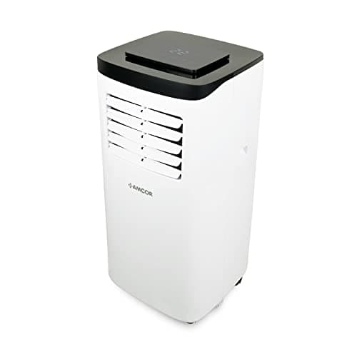 Image of Amcor SF8000E‑V3 7,000 BTU Portable Air Conditioner, A‑Rated, 3‑in‑1 Cooling/Fan/Dehumidifier, R290 Eco Refrigerant, for Rooms up to 18 m²