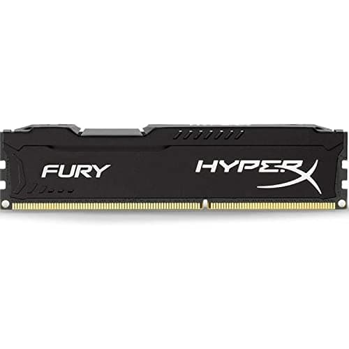 Image of HyperX FURY Series 8GB DDR3 1600MHz CL10 DIMM Memory Module - Black