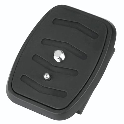 Image of Hama 4154 Quick Release Plate Tripods Star 61/62/63 With Videopin, Black