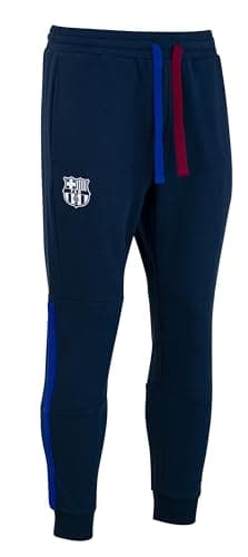 Image of FC Barcelona Official Collection Men's Fleece Trousers – Football – Size L
