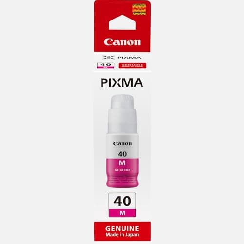 Image of Canon GI 40 M - Magenta - original - ink refill - for PIXMA G5040, G6040, G7040, GM2040, GM4040