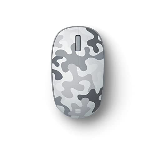 Image of Microsoft Bluetooth Wireless Mouse Ambidextrous Optical 1000 DPI - Arctic Camo - 8KX-00008