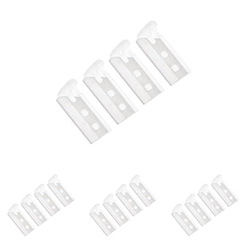 Image of Tweezerman Eyebrow Razor Replacement Blades (4Pk) – Stainless Steel 4 Replacement Blades Included in Pack (Pack of 4)