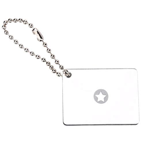 Image of Demeras Survival Signal Mirror Star Flash Mirror Outdoor Survival Emergency Rescue Reflective Mirror for Emergency Signals