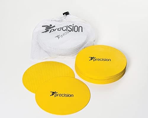 Image of Precision Large Round Rubber Marker Discs - Yellow ( Set of 20 ) rrp£35