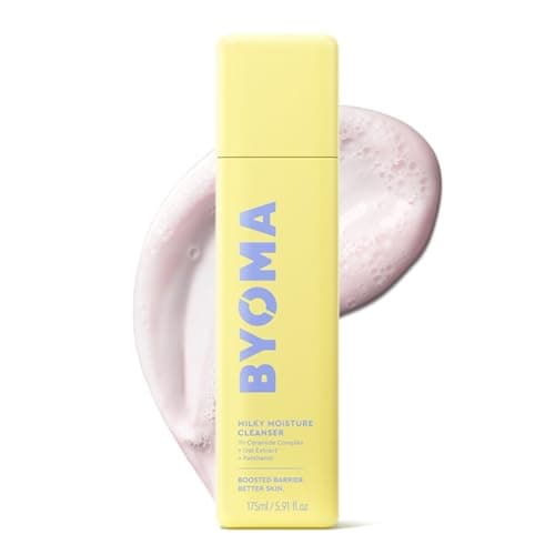Image of BYOMA Milky Moisture Cleanser (175ml) Ultra Soothing Cleanser, Gentle on Dry and Sensitive Skin, with Tri-Ceramide, Oat Extract and Panthenol, Vegan