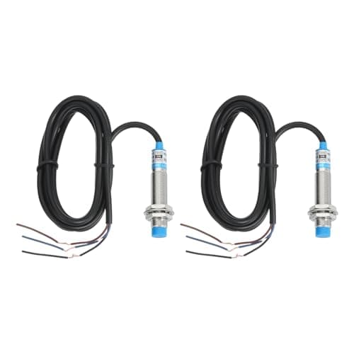 Image of sourcing map 2Pcs Inductive Proximity Sensor,NPN NO M12 DC 6-36V 300mA Proximity Switch Detector Approach Sensor 4mm 3 Wire for Industrial Automation LJ12A3-4-Z/BX