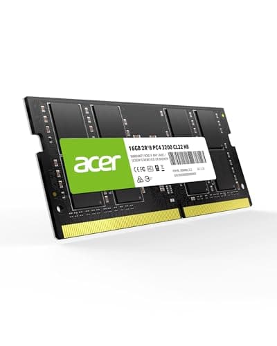 Image of Acer SD100 DDR4 16GB Up to 3200 MHz Ram, SODIMM PC4-2500 CL22 Computer Memory 1.2V, 260 Pins, PC Laptop Ram - BL.9BWWA.213