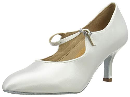 Image of Freed of London Women's Rita Dance Shoe, White, 4 UK