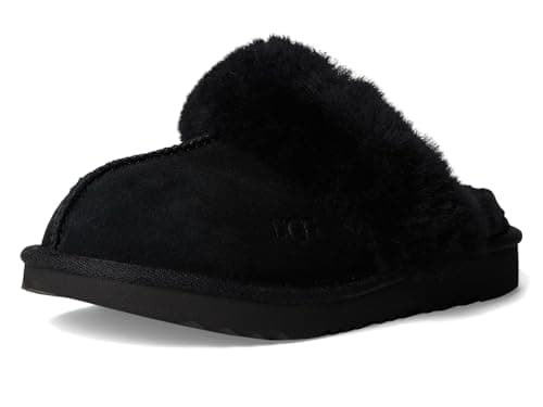 Image of UGG Girl's Cozy Ii Slipper, Black, 9 UK Child