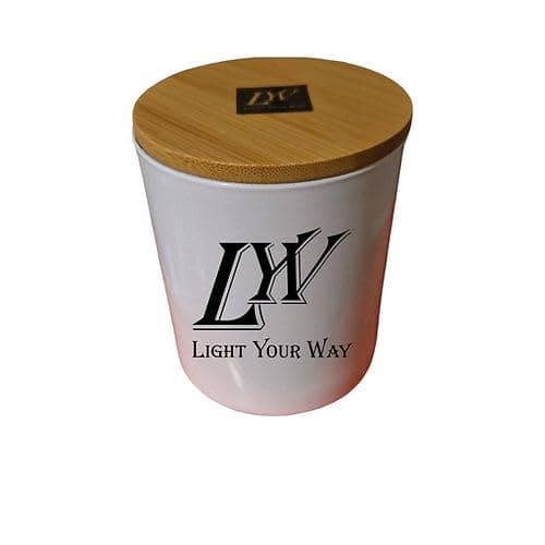 Image of Light Your Way Candles | Large Round Candle | Baccarat Rouge Scented | Odour Eliminating Candle | Gift for Ladies. Gift for Mother's Day & Birthday | Long Burning Aromatherapy