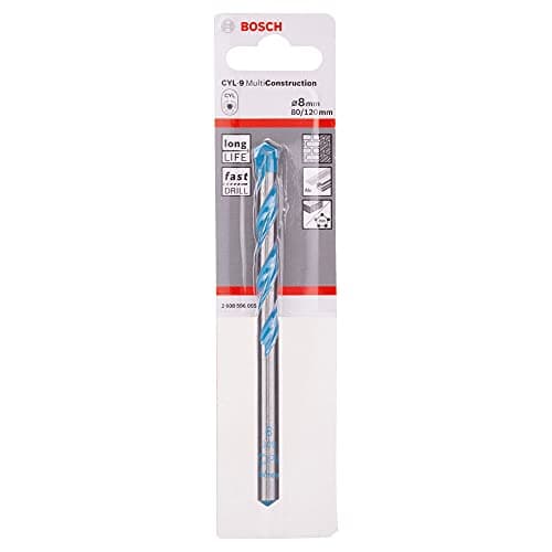 Image of Bosch 2608596055 8 X 80 X 120 Cyl-9 Multi Purpose Drill Bit