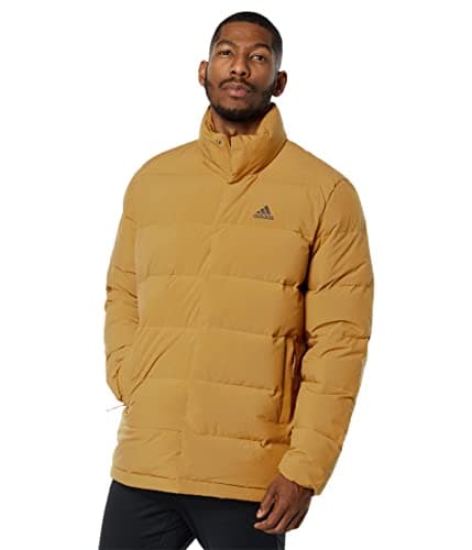 Image of adidas Helionic Mid-Length Down Jacket Men's, Mesa, L