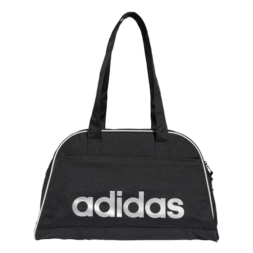Image of adidas Women's LINEAR ESSENTIALS BOWLING BAG, Black/White, One size
