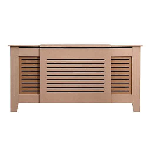 Image of AVC Designs Kensington Radiator Cover Adjustable Horizontal Cabinet Unfinished…