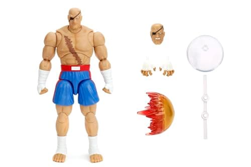 Image of SAGAT STREET FIGHTER 6" DELUXE COLLECTOR FIGURE