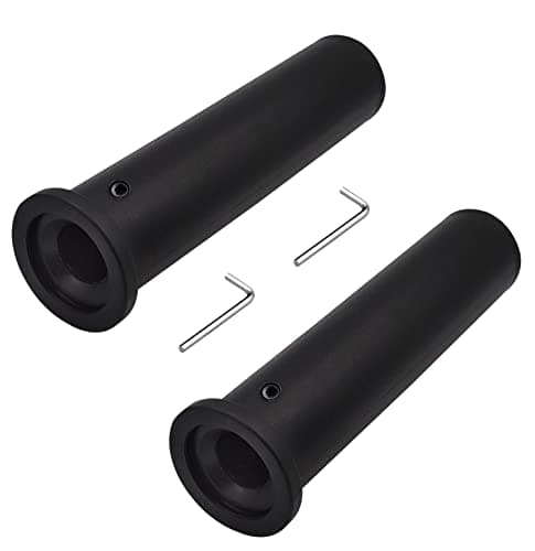 Image of LFJ Nylon Olympic Adapter Sleeve, Convert 1" Standard Weight Plate Posts/Bars to 2" Olympic Bars/Posts (220mm, 2Pcs)