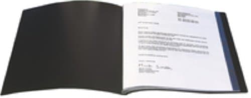 Image of Q-Connect Presentation Display Book 10 Pocket A4 Black KF01263